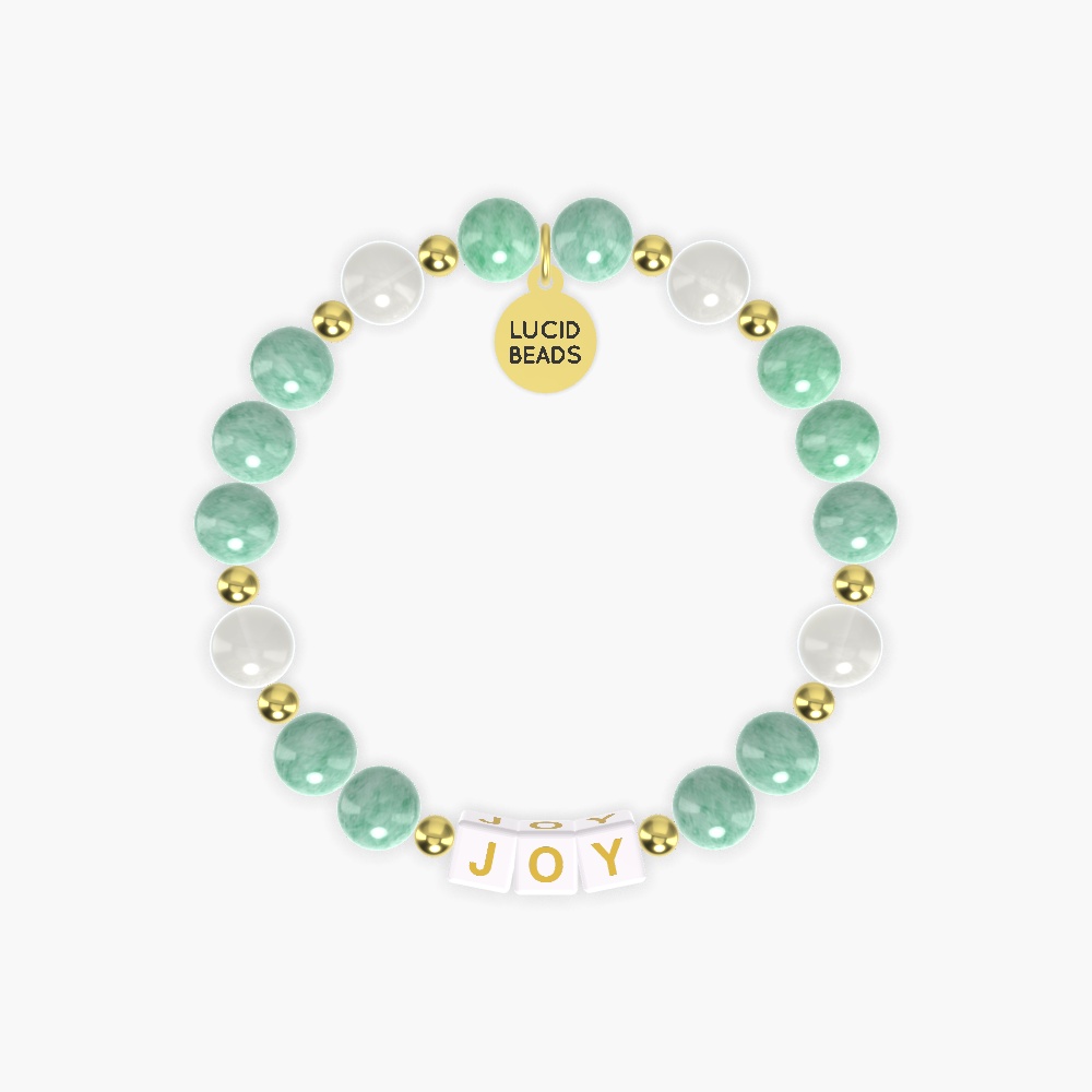 Green Jade and Moonstone Bracelet