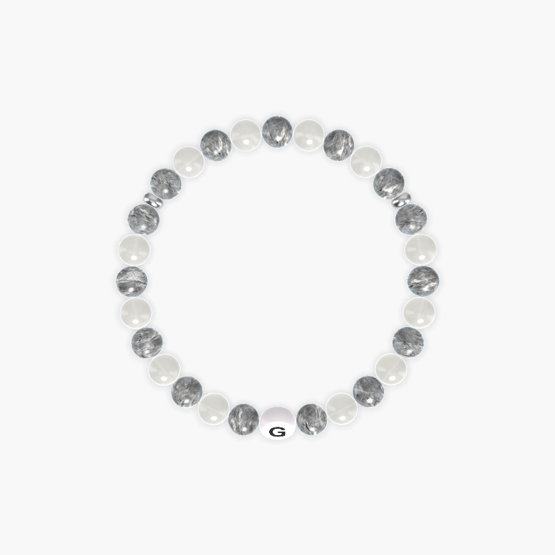 Labradorite and Moonstone Bracelet