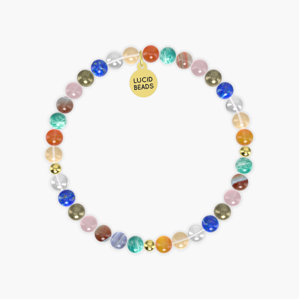 Carnelian, Citrine, Clear Quartz and more Gemstone Bracelet