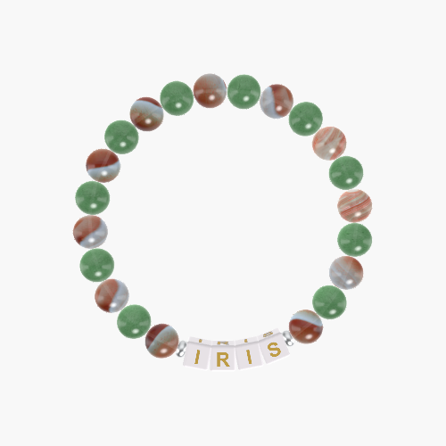 Sardonyx and Aventurine Bracelet