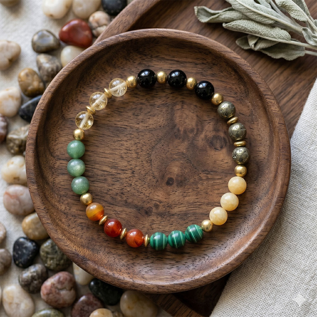 Gemstone bracelet preview