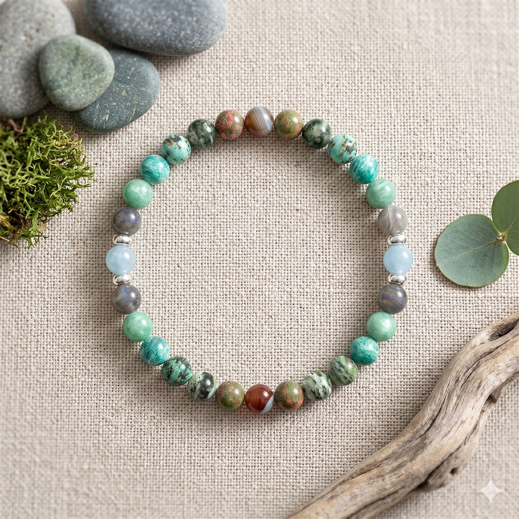 Gemstone bracelet preview