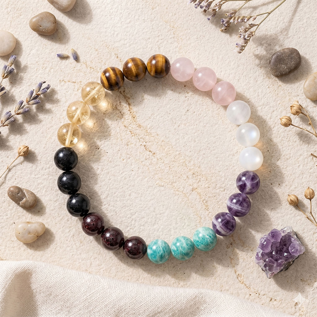 Gemstone bracelet preview