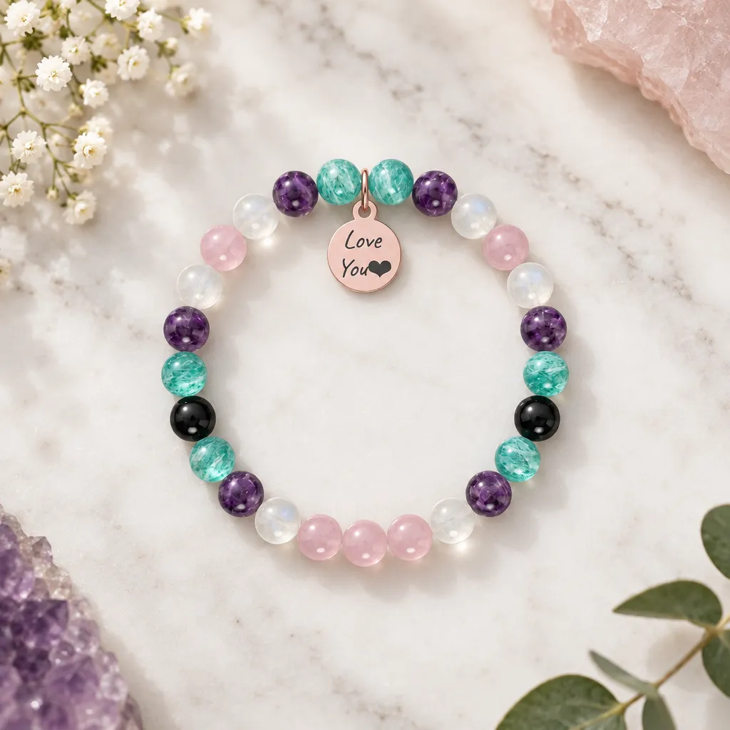 Gemstone bracelet preview
